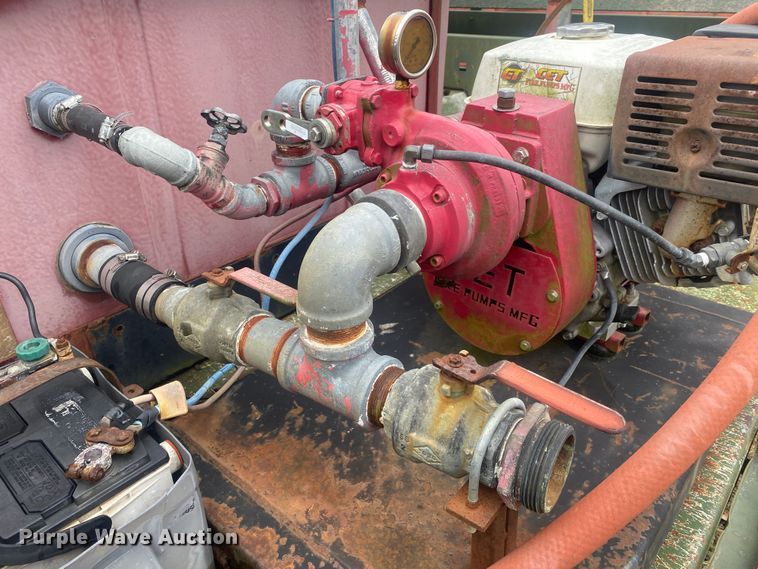 image for item DN8116 1992 Eastern Technologies  utility trailer