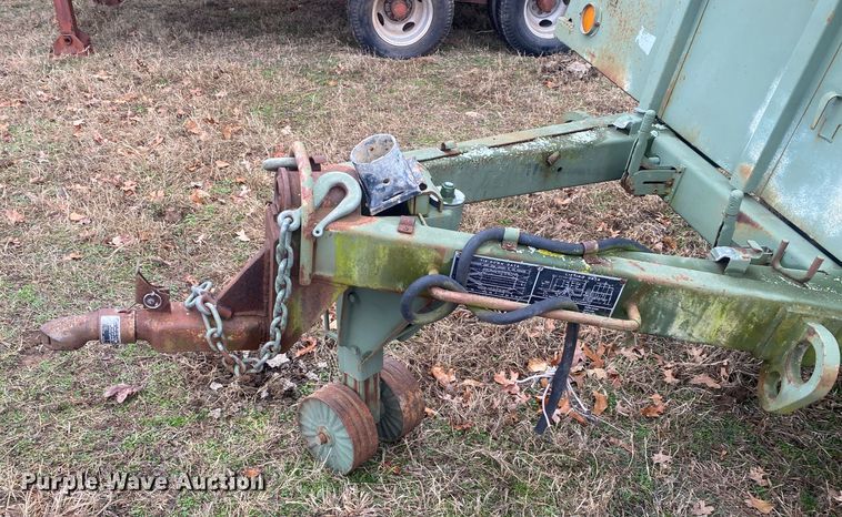 image for item DN8116 1992 Eastern Technologies  utility trailer