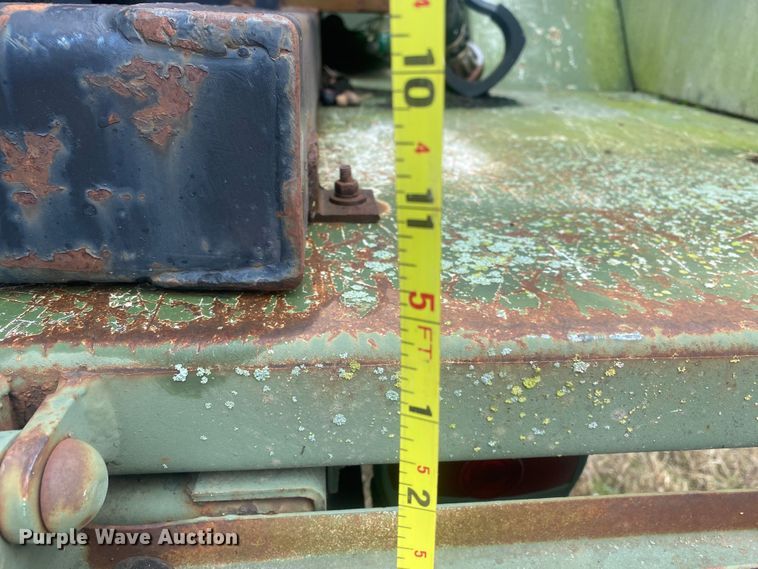 image for item DN8116 1992 Eastern Technologies  utility trailer