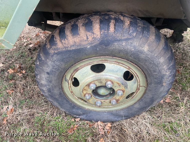 image for item DN8116 1992 Eastern Technologies  utility trailer