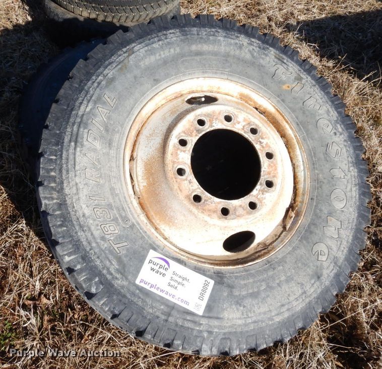 image for item DR8092 (4) Firestone tires and wheels