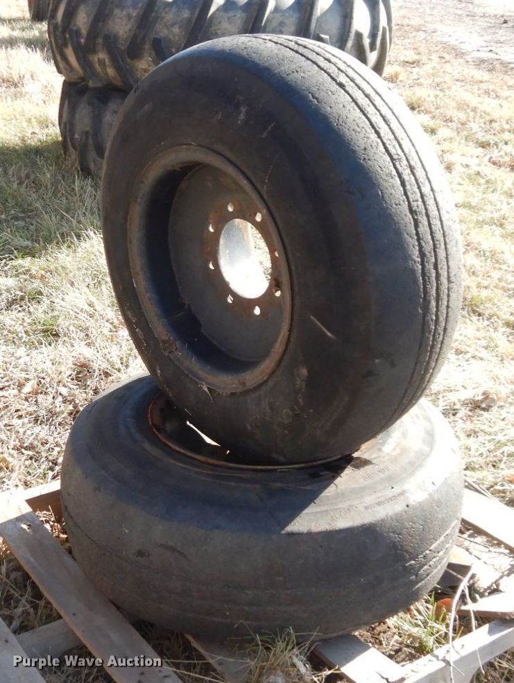 image for item JK9121 (2) 36x11 tires and wheels