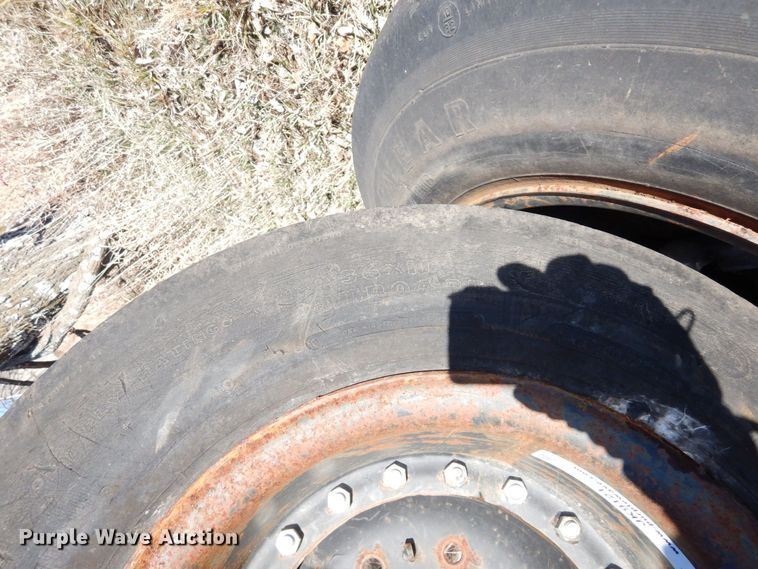 image for item JK9121 (2) 36x11 tires and wheels