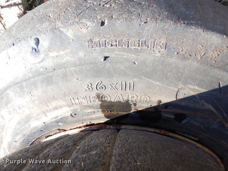 image for item JK9121 (2) 36x11 tires and wheels