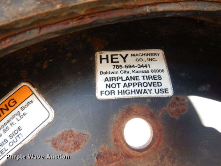 image for item JK9121 (2) 36x11 tires and wheels