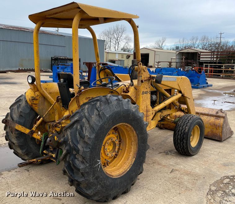 image for item MI9651 John Deere 401C  tractor