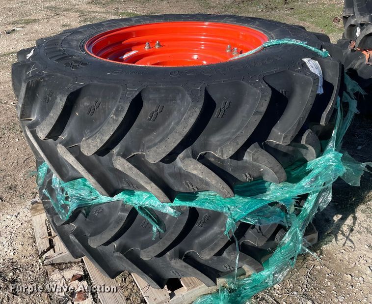 image for item MI9659 (2) 420/85R30 tires and wheels