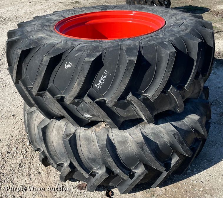 image for item MI9661 (2) 18.4R30 tires and wheels