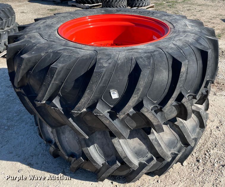 image for item MI9661 (2) 18.4R30 tires and wheels