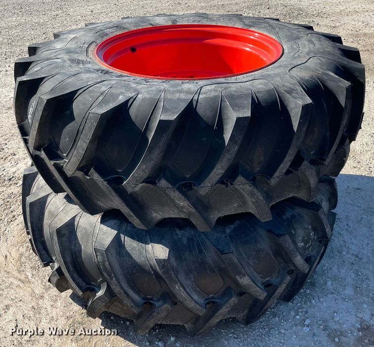 image for item MI9661 (2) 18.4R30 tires and wheels