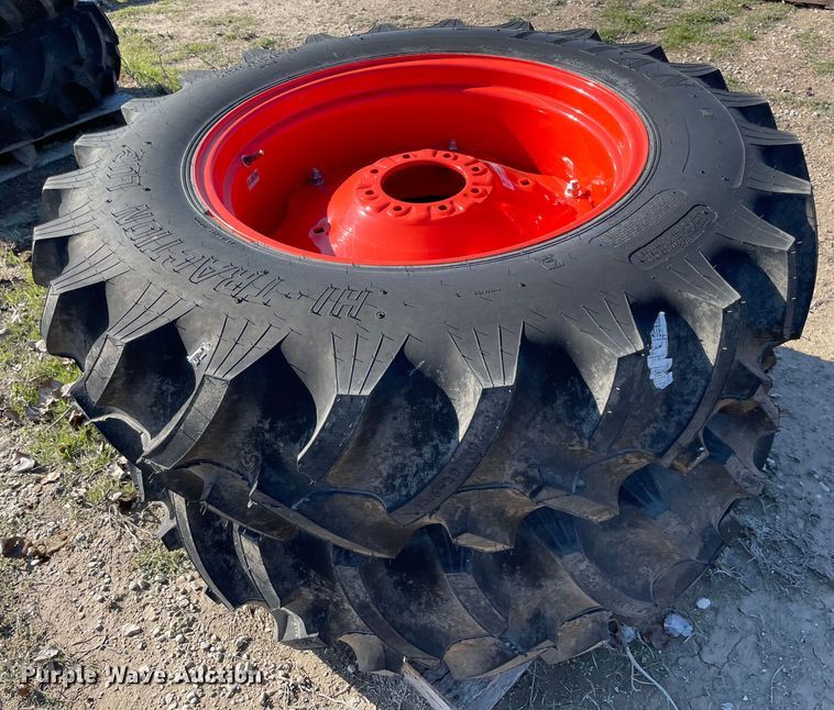 image for item MI9673 (2) 13.6-28 tires and wheels