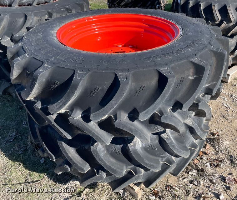 image for item MI9674 (2) 420/85R30 tires and wheels