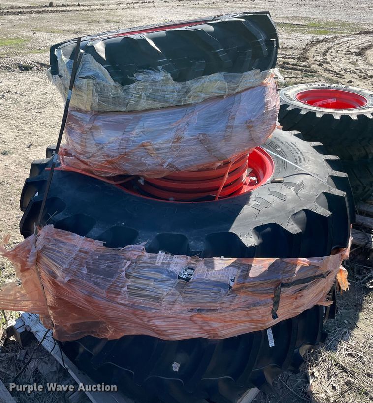 image for item MI9680 (4) tires and wheels