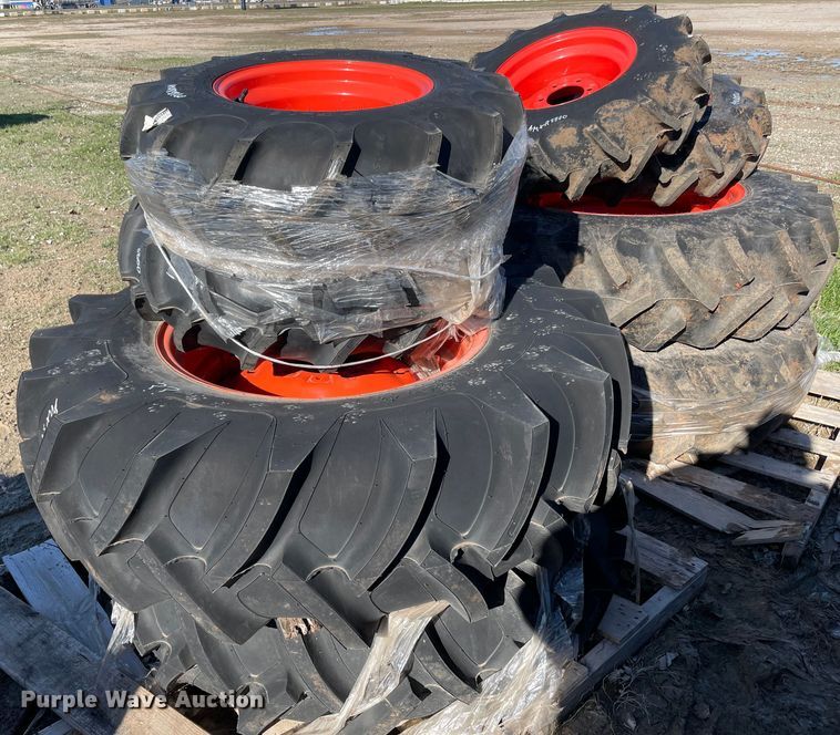 image for item MI9690 (4) tires and wheels