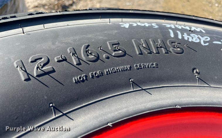 image for item MI9697 (4) 12-16.5 tires and wheels