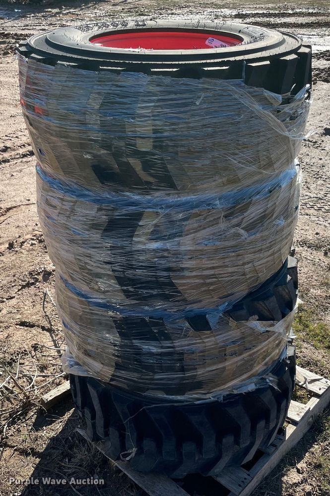 image for item MI9698 (4) 12-16.5 tires and wheels