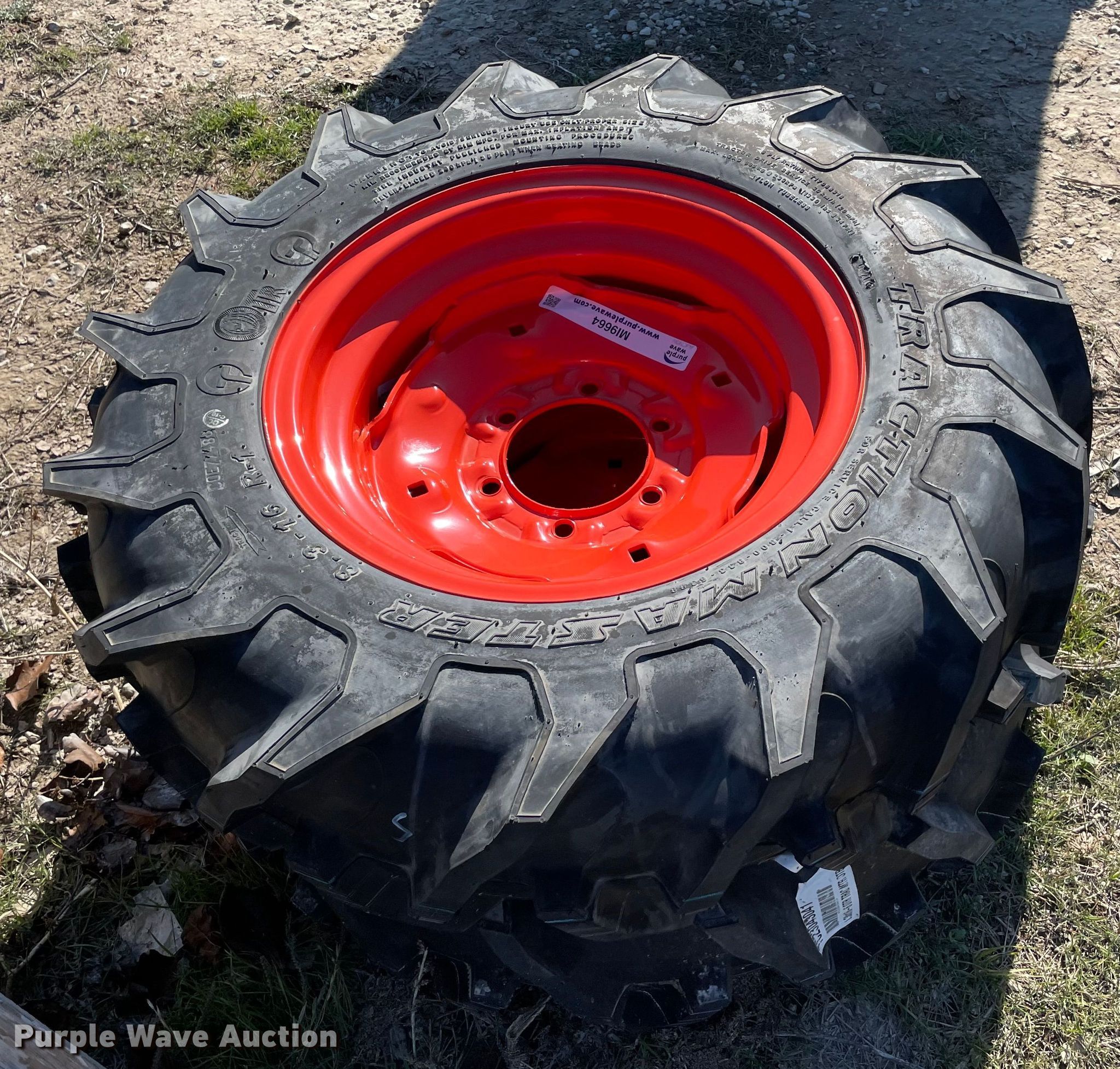 (2) 8.316 tires and wheels in Norman, OK Item MI9664 sold Purple Wave