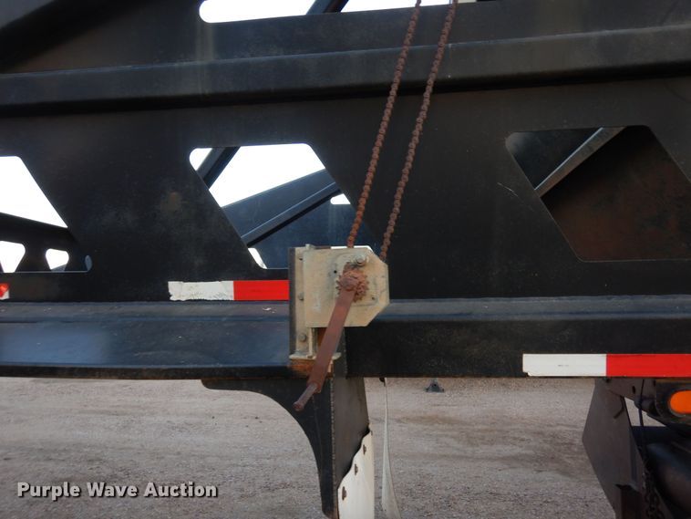 image for item DF8274 2000 Trail King  bottom dump trailer