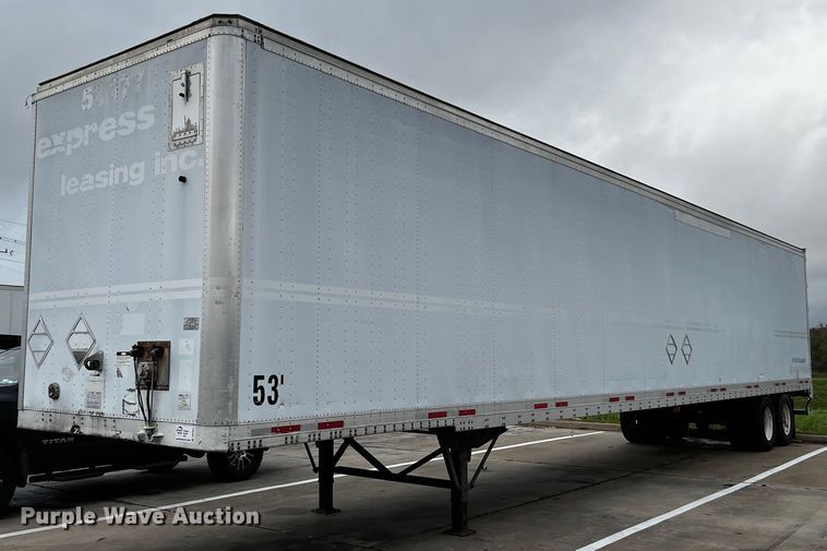 image for item DQ1924 1999 Wabash  dry van trailer