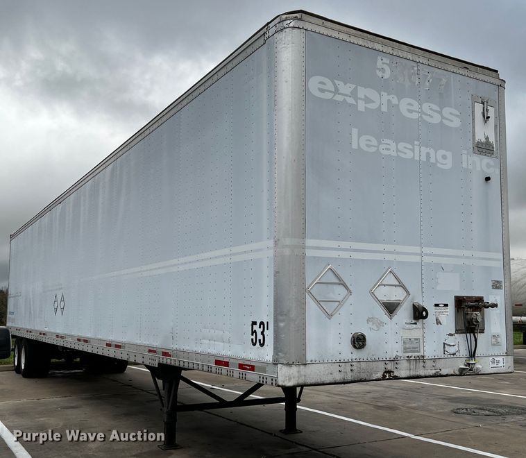 image for item DQ1924 1999 Wabash  dry van trailer