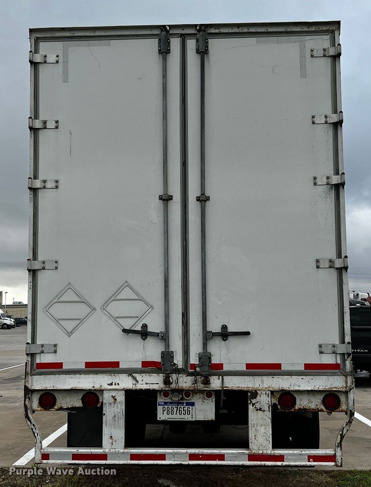 image for item DQ1924 1999 Wabash  dry van trailer