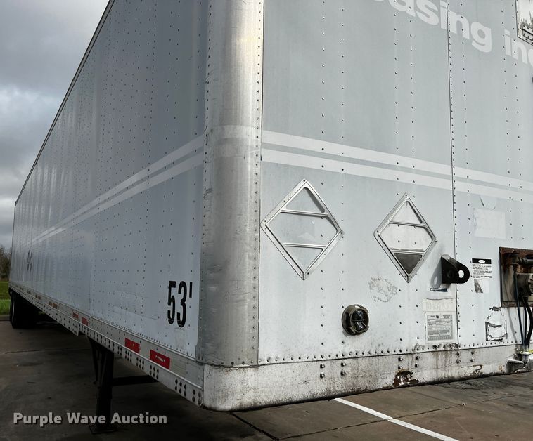 image for item DQ1924 1999 Wabash  dry van trailer