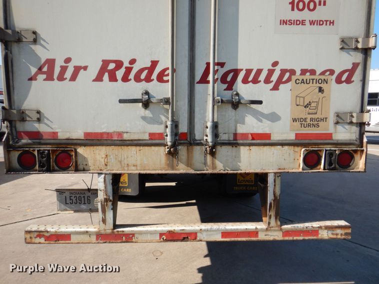 image for item DR2046 2005 Wabash  dry van trailer