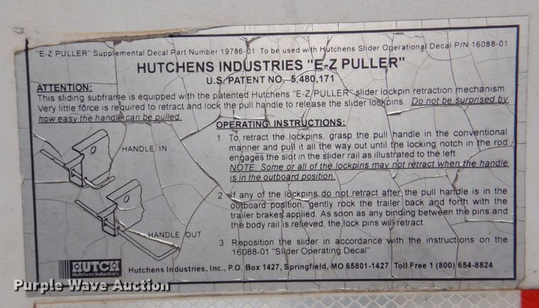 image for item DR2046 2005 Wabash  dry van trailer