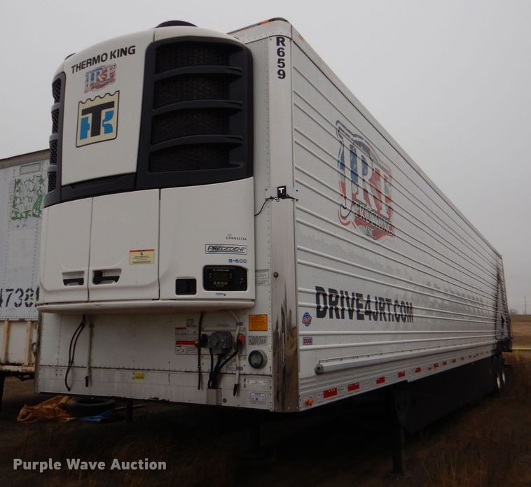 image for item LT9014 2022 Utility  refrigerated van trailer