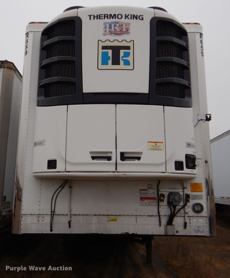 image for item LT9014 2022 Utility  refrigerated van trailer