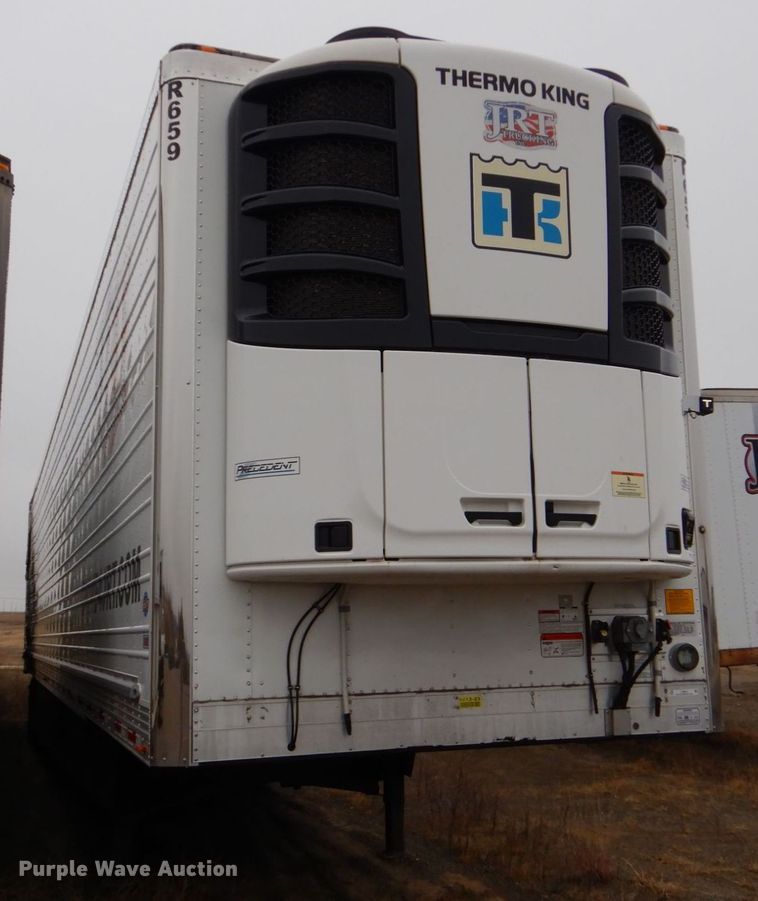 image for item LT9014 2022 Utility  refrigerated van trailer