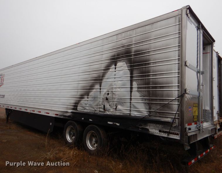 image for item LT9014 2022 Utility  refrigerated van trailer