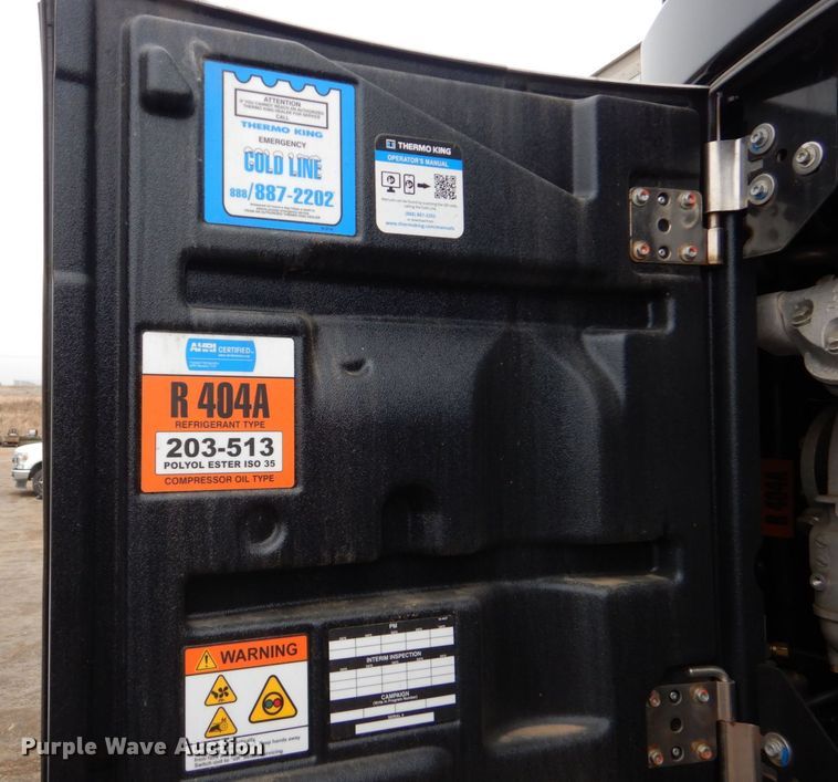 image for item LT9014 2022 Utility  refrigerated van trailer