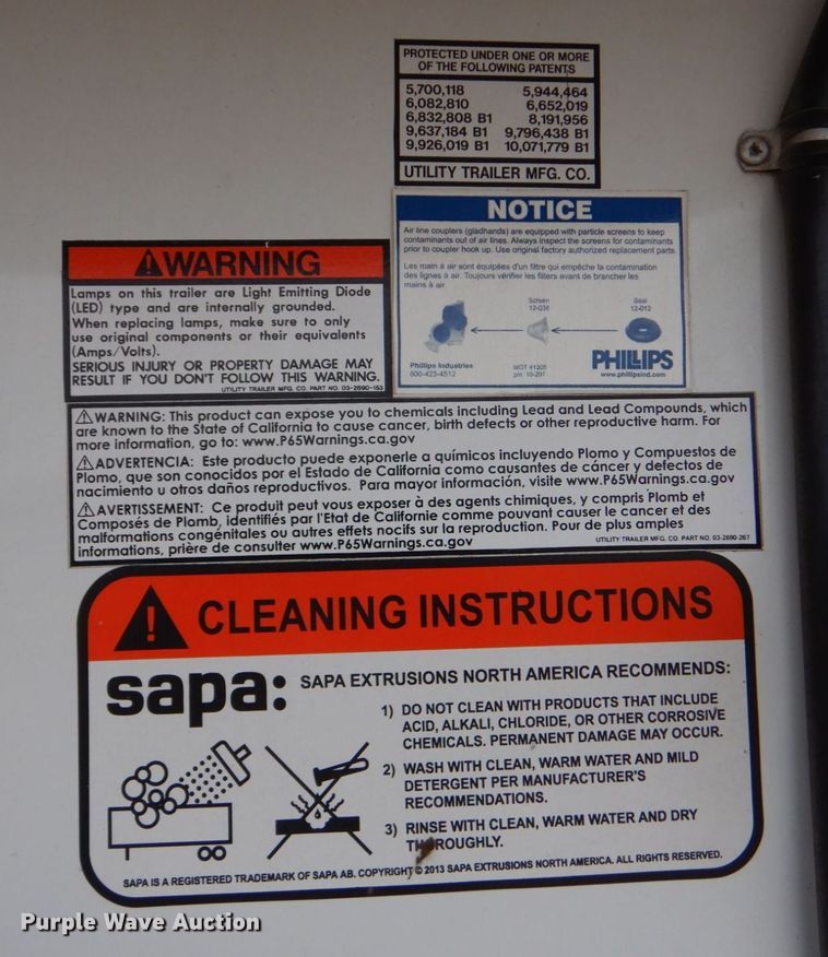 image for item LT9014 2022 Utility  refrigerated van trailer