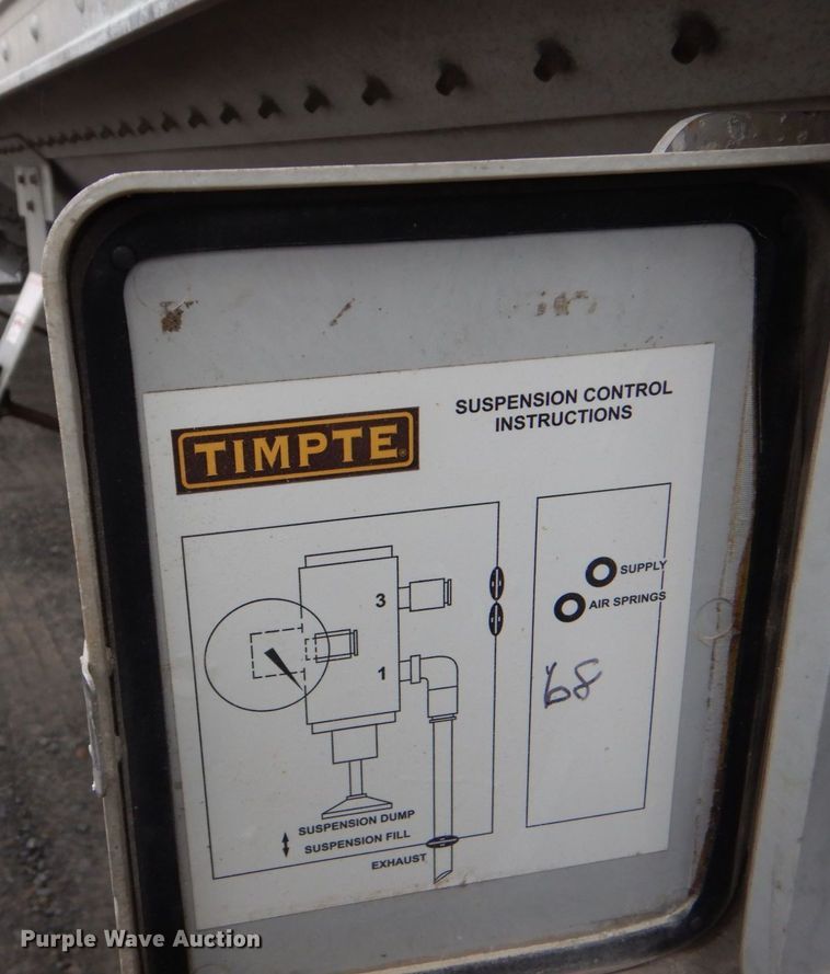 image for item LT9018 2015 Timpte  grain trailer