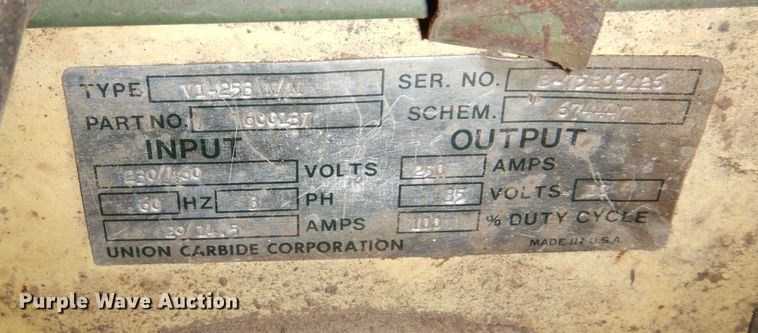 image for item AF9342 Linde Might Master 235  welder