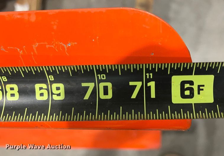 image for item DK7185 Kubota B2673  skid steer snow blade