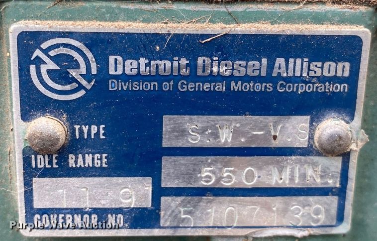 image for item DN8103 Detroit Diesel  engine