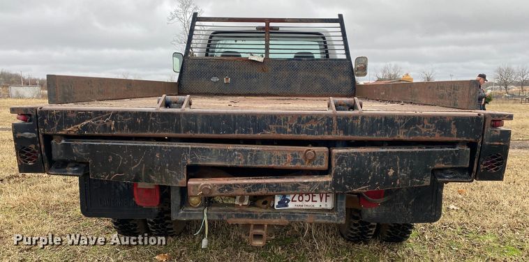 image for item DN8109 1995 Ford F450 Super Duty  bale bed truck