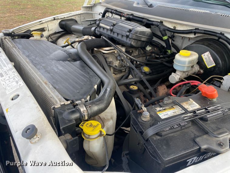 image for item DN8124 2001 Dodge Ram 1500  Quad Cab pickup truck