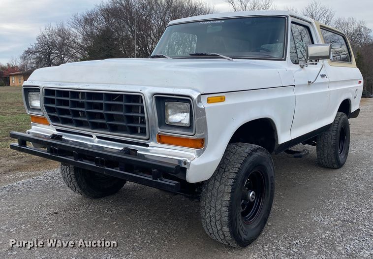 image for item DN8125 1978 Ford Bronco  SUV