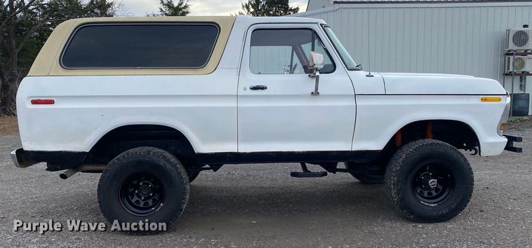 image for item DN8125 1978 Ford Bronco  SUV