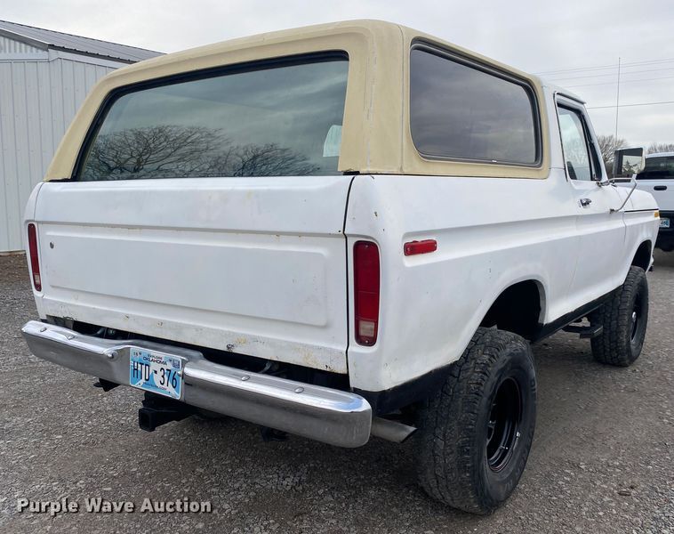 image for item DN8125 1978 Ford Bronco  SUV