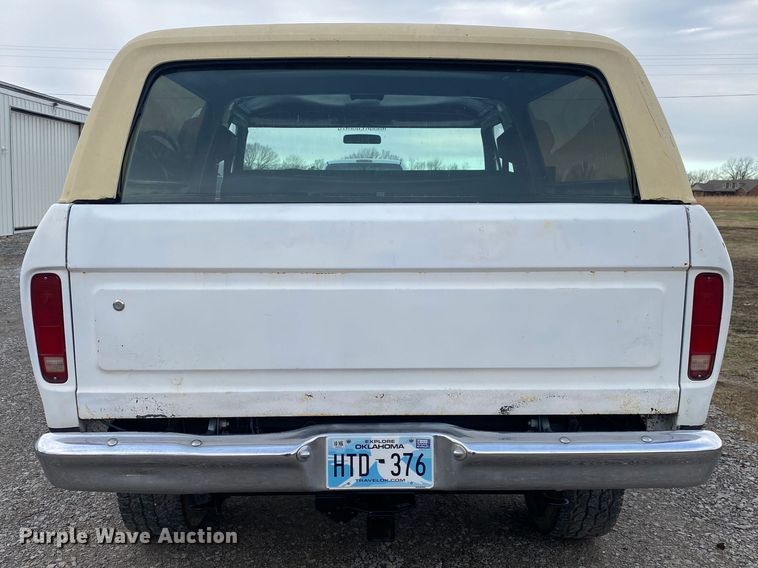 image for item DN8125 1978 Ford Bronco  SUV