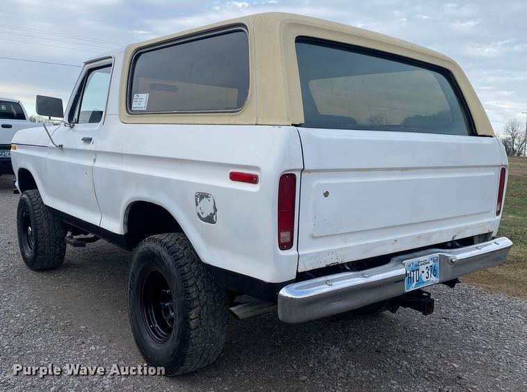 image for item DN8125 1978 Ford Bronco  SUV