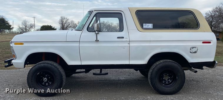 image for item DN8125 1978 Ford Bronco  SUV