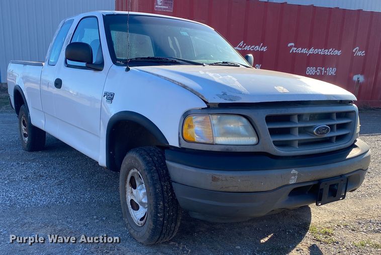 image for item DN8131 2002 Ford F150  SuperCab pickup truck