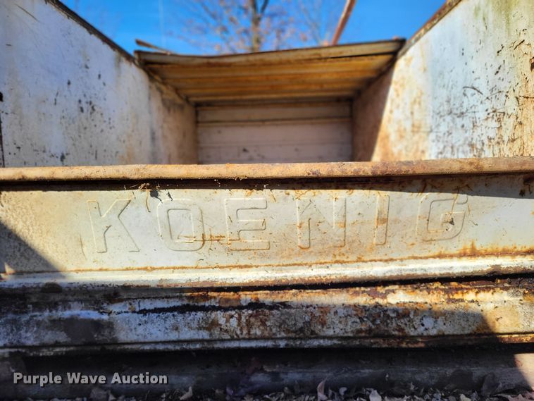 image for item DO3442 Koenig  utility bed