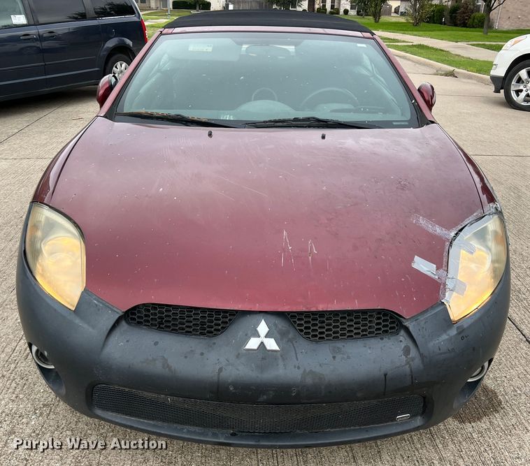 image for item DP0001 2007 Mitsubishi Eclipse Spyder  convertible