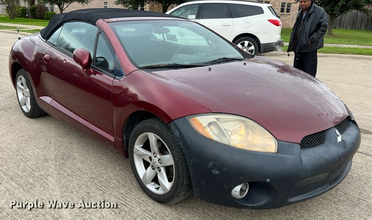 image for item DP0001 2007 Mitsubishi Eclipse Spyder  convertible